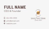 Wildlife Deer Sanctuary Business Card Preview