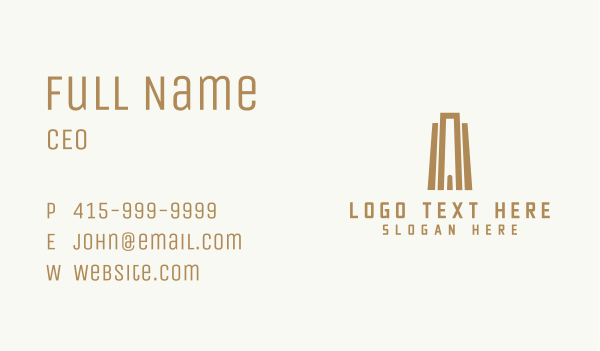 Building Property Structure Business Card Design Image Preview