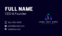 Arrow Startup Firm Business Card Preview