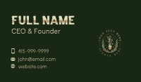 Shovel Garden Plant Business Card Design