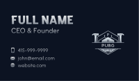 Construction Carpentry Hammer Business Card Image Preview
