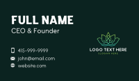 Human Lotus Yoga Business Card Preview