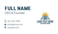 Chichen Itza Landmark Business Card Image Preview