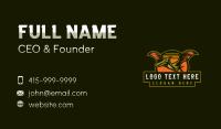 Pterodactyl Dinosaur Gaming Business Card Design