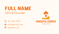 Orange Eye Bell Business Card Image Preview