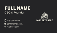 Vintage Dump Truck Business Card Preview