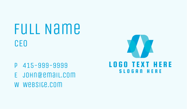 Digital Startup Letter V Business Card Design Image Preview
