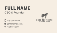 Generic Horse Paper Business Card Image Preview