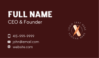 Quill Feather Scroll Business Card Image Preview