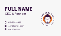 Buddha Monk Religion Business Card Preview