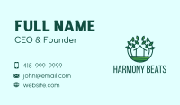 Green Plant House Business Card Image Preview