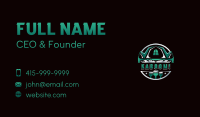 Hammer Paint Brush Renovation Business Card Image Preview