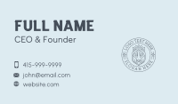 Royal Wolf Crest Business Card Image Preview