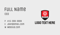 Soccer Club Emblem  Business Card Image Preview