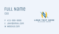 Tech Startup Letter N Business Card Image Preview