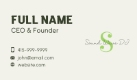  Beauty Feminine Lettermark Business Card Image Preview