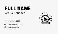 Kettlebell Fitness Weights  Business Card Image Preview