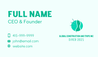 Green Spine Acupuncture  Business Card Image Preview