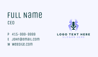 Spider Entertainment Podcaster Business Card Image Preview