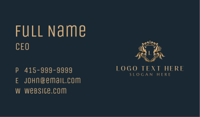 Luxury Ornament Royalty Business Card Image Preview