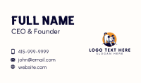 Dog Pup Veterinary Business Card Image Preview