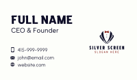 Tuxedo Barber Grooming Business Card Image Preview