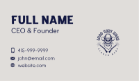 Cowboy Skull Gaming Business Card Image Preview