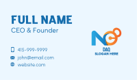 N & C Kettlebell Business Card Image Preview