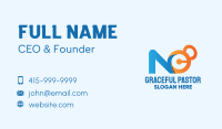 N & C Kettlebell Business Card Image Preview