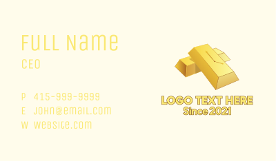 Golden Time Business Card