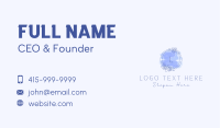 Blue Aesthetician Beauty  Business Card Image Preview