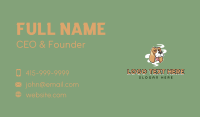 Pet Dog Smoker Business Card Image Preview