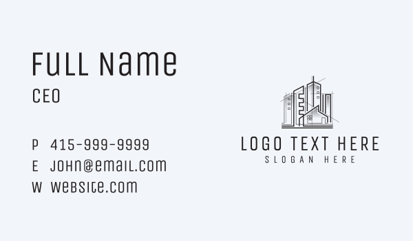 Building Construction Establishment Business Card Design Image Preview