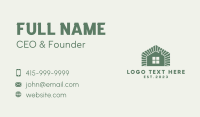 Home Residential Contractor Business Card Design