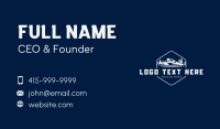 Adventure Summit Emblem Business Card Design