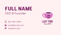 Pink Pig Cup  Business Card Image Preview