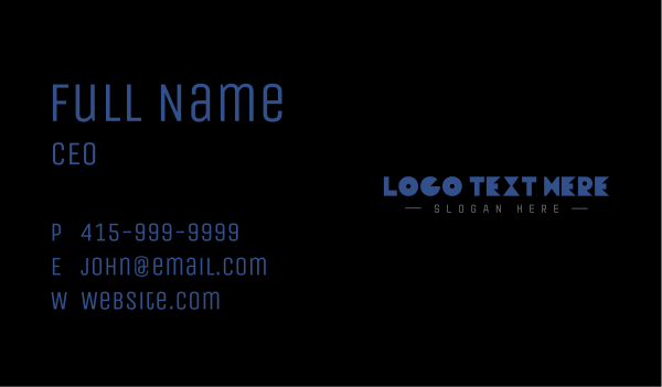 Arcade Game Wordmark Business Card Design Image Preview