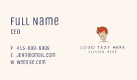 Happy Teenage Boy Business Card Image Preview