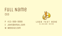 Yellow Group Family Business Card Image Preview