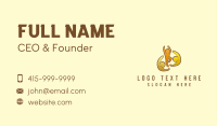 Yellow Group Family Business Card Preview