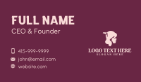 Fancy Hair Salon  Business Card Preview