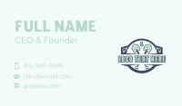 Yard Gardening Shovel Business Card Design