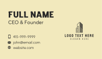Real Estate City Building Business Card Image Preview