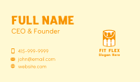 House Fence Paint Bucket Business Card Image Preview