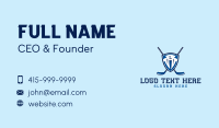 Hockey League Shield Business Card Preview