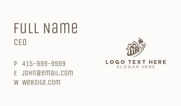 House Construction Repair Business Card Design Image Preview