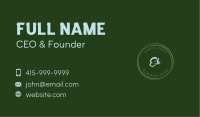 Circle Company Business Business Card Image Preview