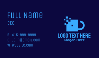 Blue Pixel Application Business Card Image Preview