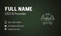 Golf Club Flag Business Card Preview