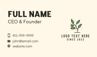Environmental Plant Gardening Business Card Preview